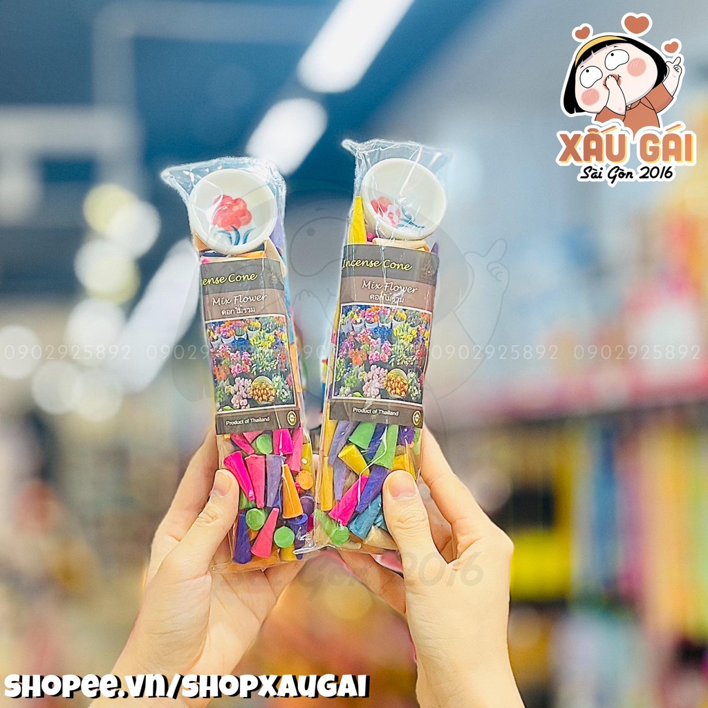 Nhang Trầm Nụ Thái Lan ( Đủ Màu) - 100 nụ