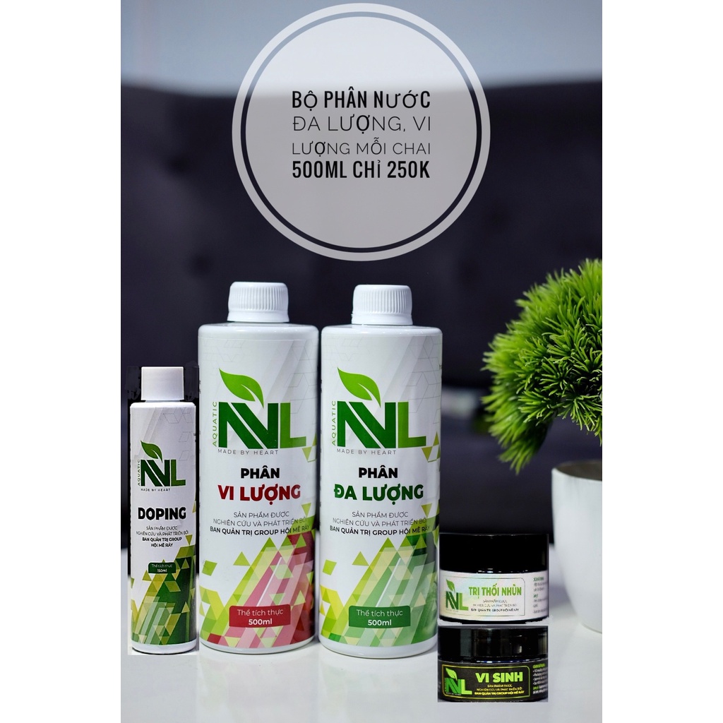 PHÂN NƯỚC THỦY SINH NVL