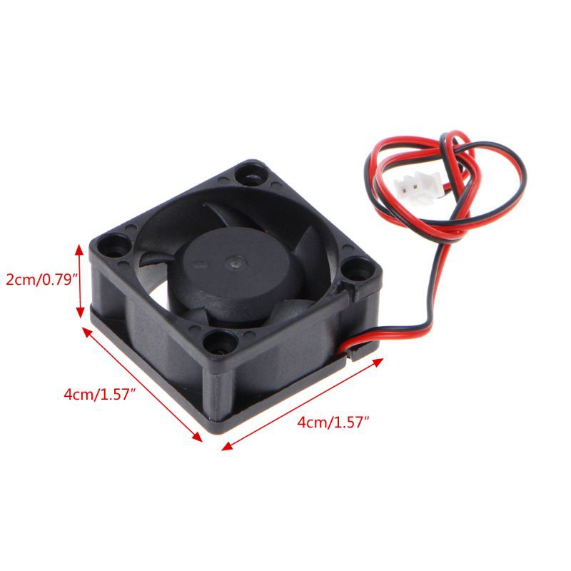 Quạt làm mát mini 40x40x20mm DC 24V 2-Pin 4020 không chổi than