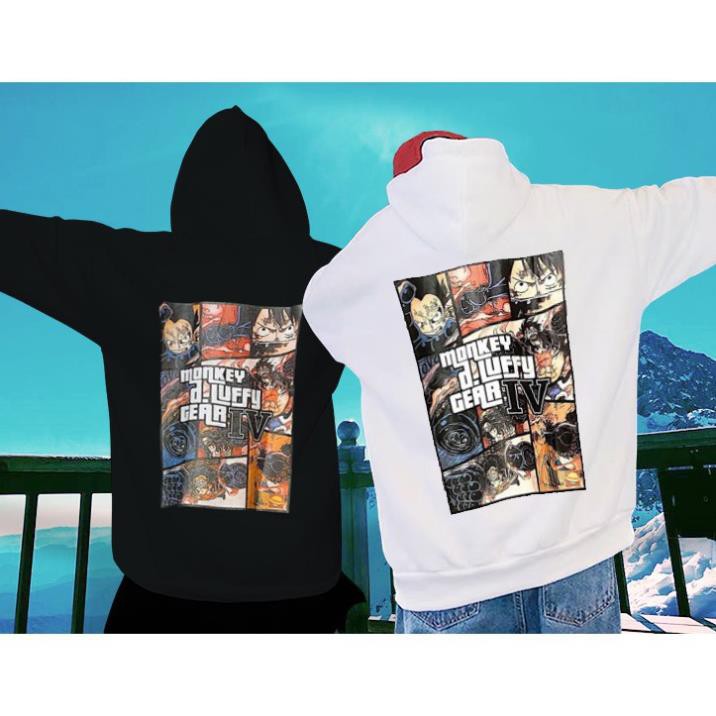 🎁 NEW 💥 Áo hoodie luffy gear 4 unisex đủ size NVH mẫu áo được yêu thích🧡