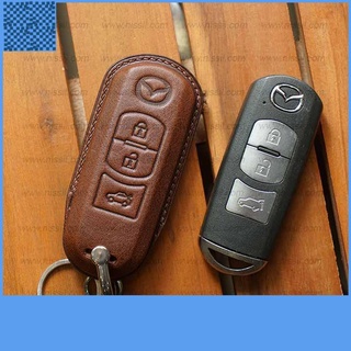Bao da chìa khoá ô tô Mazda cx5, Mazda 3, Mazda 2, BT50