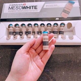 [Spa] Hộp 10 ống cấy phấn MESOWHITE HQ, cấy phấn nano da mặt