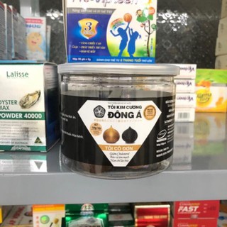 Tỏi đen Đông Á -tỏi kim cương Đông Á-Tỏi hộp 100g USA.PHARMA SHOP