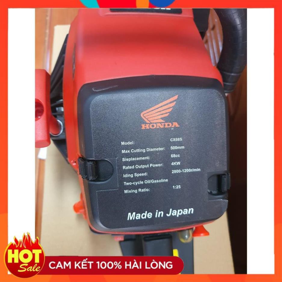 [Hàng Tốt] Máy cưa xích chạy xăng CX68 Honda 68cc cưa gỗ ưu việt Nhật Việt official
