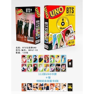 Bộ bài uno BTS 112 quân bài / Bài uno KPOP BTS
