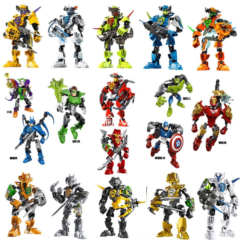 Đồ Chơi non LEGO Robot , Hero Factory , Bioncle bán theo KÍ ( SECONDHAND )