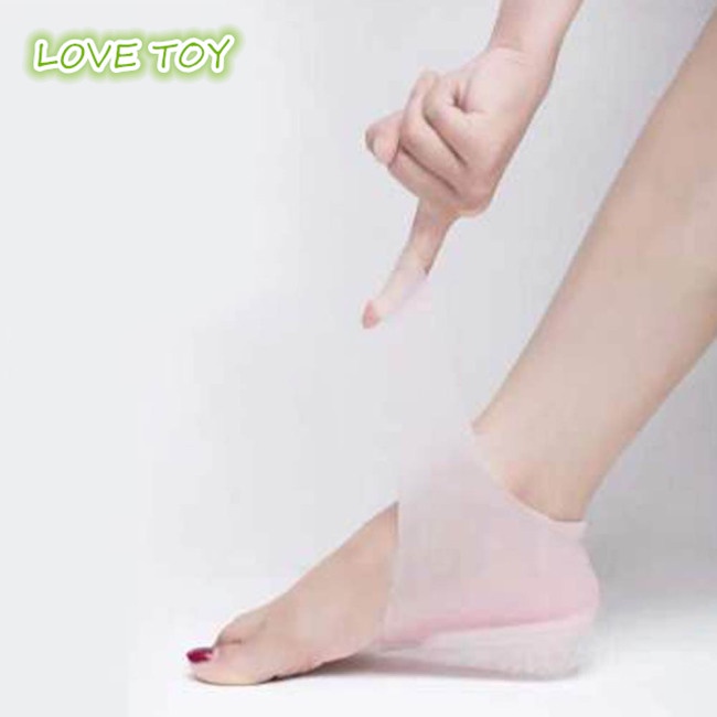 Nkodok Đàn ông Phụ nữ Tăng vô hình Đệm nâng gót bằng silicon thông thường Tăng lót