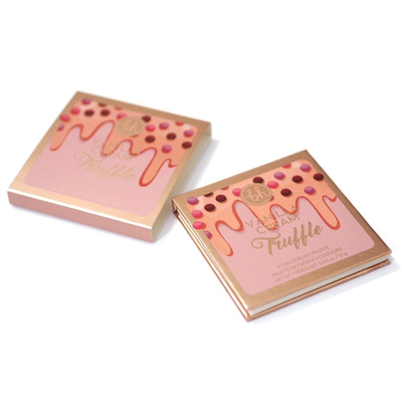 BH Cosmetics Bảng má hồng Truffle Blush - Vanilla Cream SALE 60% !!