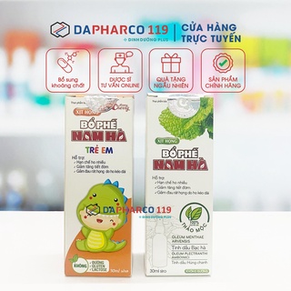 Xịt họng bổ phế Nam Hà Dapharco