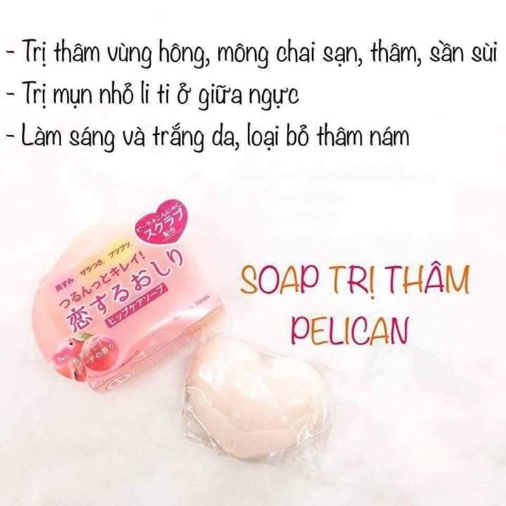 Xà Phòng Thâm Mông Pelican Hip Care Nhật Bản