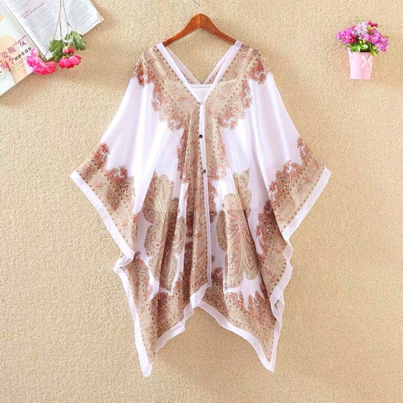 Khăn Choàng Voan Đi Biển Chống Nắng Mùa Hè Phong Cách Hàn Quốc