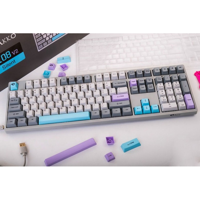 Bàn phím cơ AKKO 3108 Silent V2