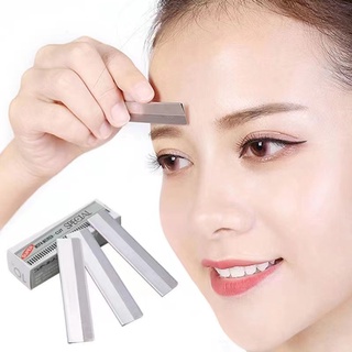 Set 10 Dao Cạo Lông Mày Bằng Thép Không Gỉ Chất Lượng Cao