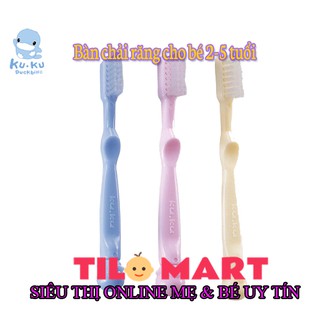 Bàn chải răng cho bé 2-5 tuổi KUKU