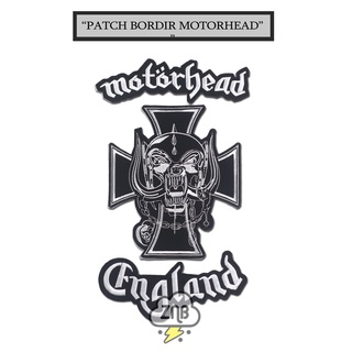 Sticker ủi thêu hình động cơ motorhead