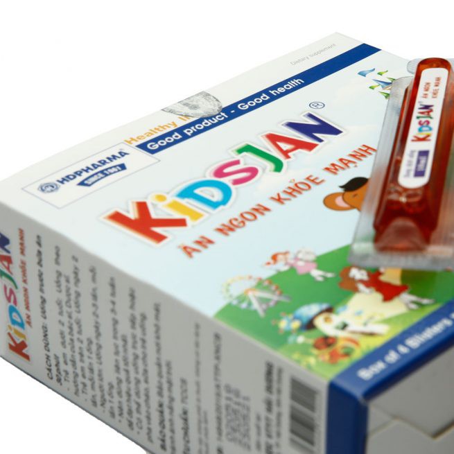 Siro KIDSJAN ĂN NGON KHỎE MẠNH - HDPHARMA - Bổ sung các acid amin, vitamin B và kẽm - Châu Ngân