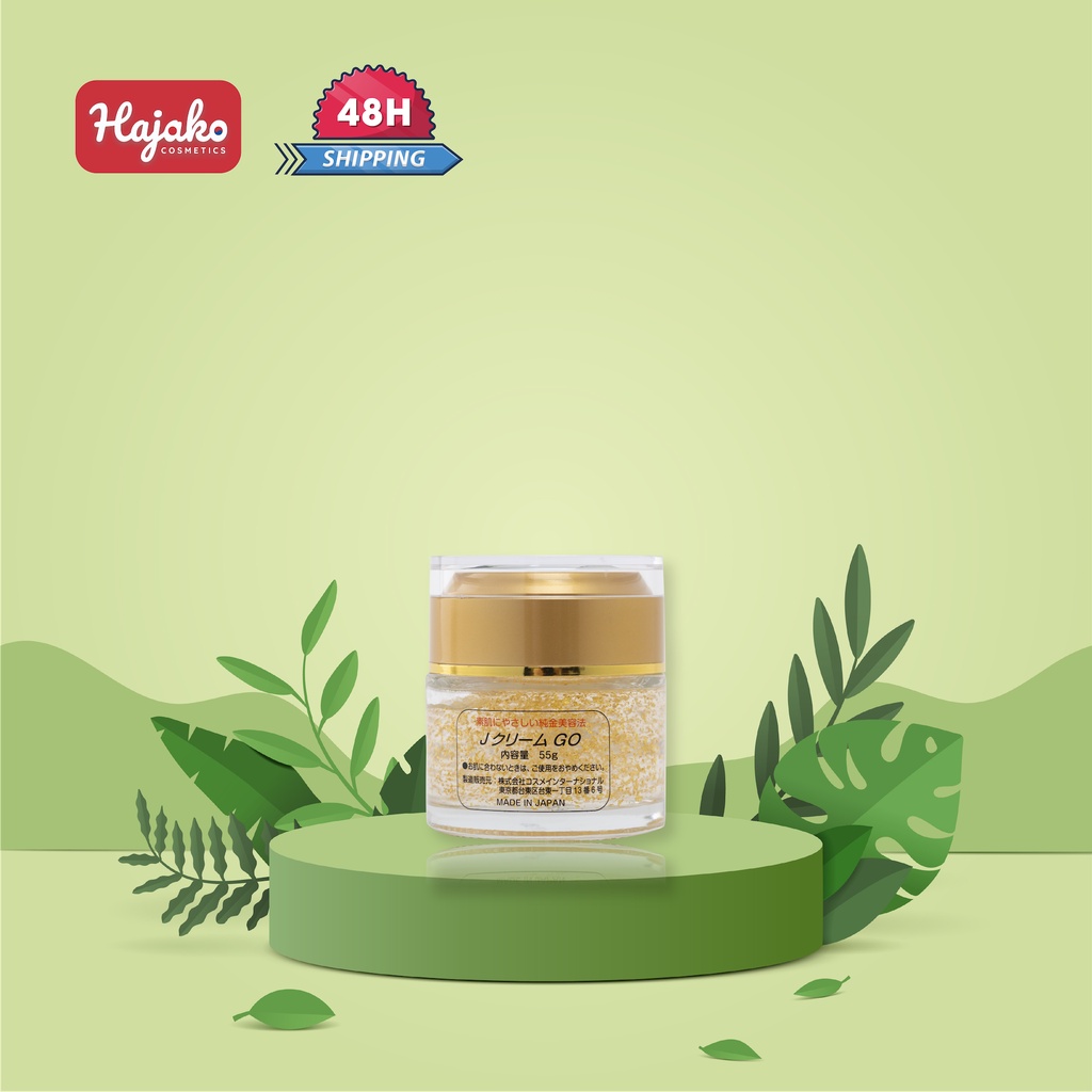 [HÀNG CHÍNH HÃNG]Kem Dưỡng Da Cấp Ẩm Ngăn Ngừa Lão Hóa Tinh Chất Vàng JWHITE 24K SUPER GOLD CREAM 50g HAJAKO