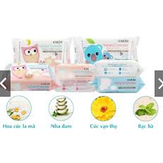 Khăn Ướt Cao Cấp K Mom 100 Tờ Chính Hãng Nhập Khẩu Hàn Quốc