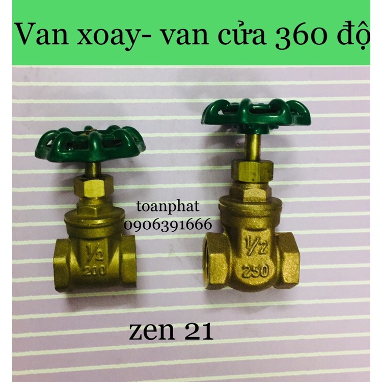 Van cửa| Van xoay 360 độ zen 21