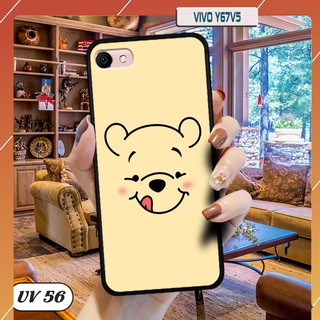 Ốp điện thoại Vivo Y67/ V5 lưng nhám viền cao su dẻo in hình