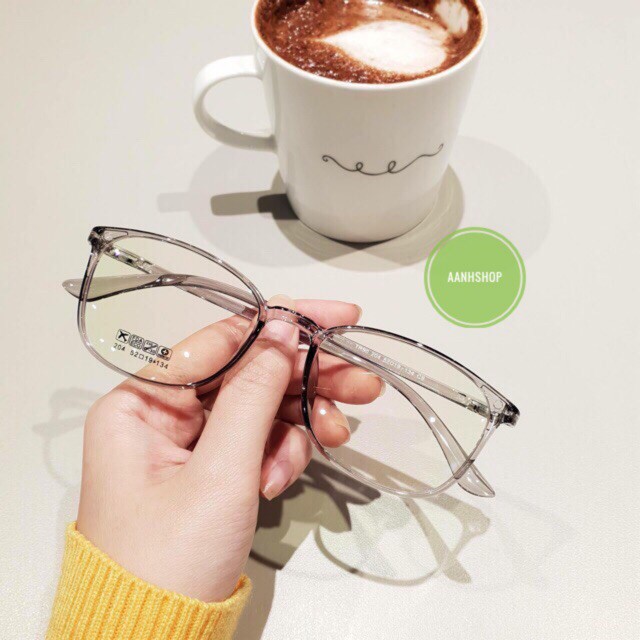 Hellomua shop Aloha Gọng kính cận mã 204 tặng kèm Hộp da cao cấp đảm bảo hài lòng giá tinh tế