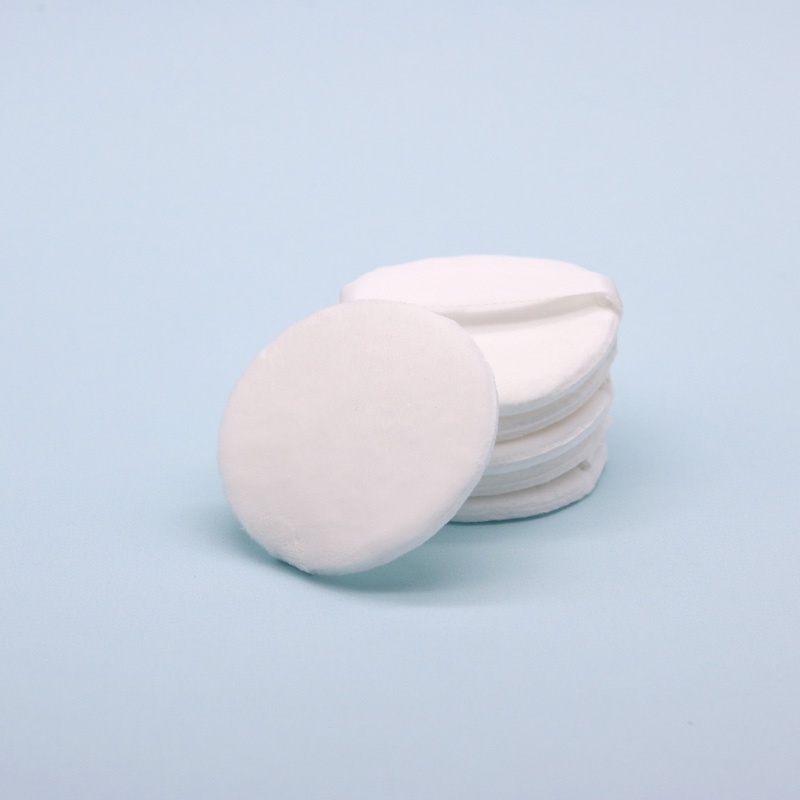 Bông Phấn Trang Điểm Cotton Tròn Siêu Mỏng 57mm