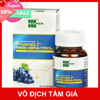 Nano Resveratrol -Hỗ trợ tăng cường sức đề kháng, bảo vệ tim mạch, chống oxy hóa