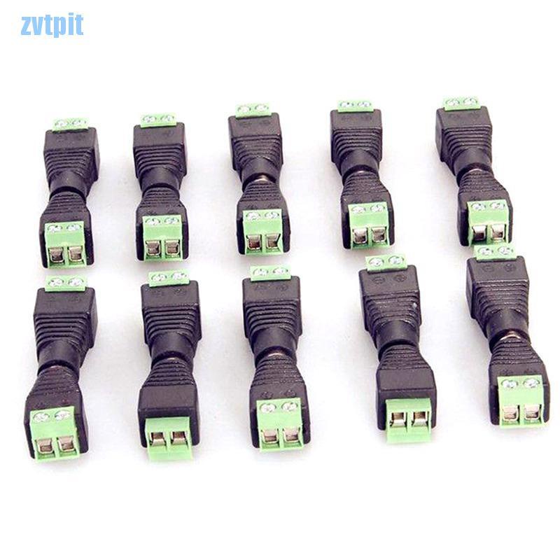 Set 20 Đầu Nối Dc 2.1x5.5mm Chuyên Dụng Cho Cctv New Gft