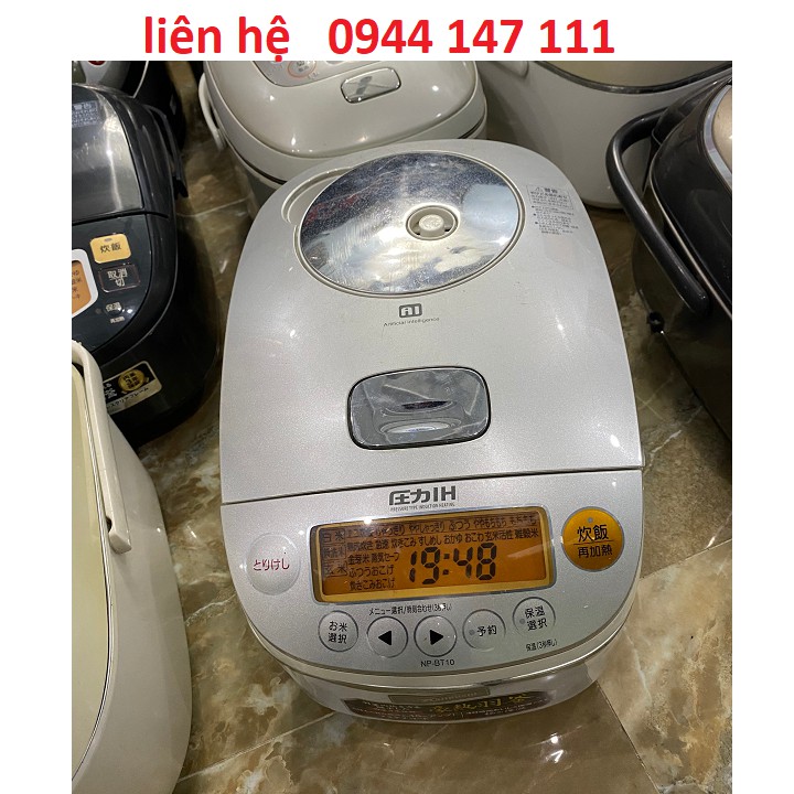 Nồi Cơm Điện Cao Tần IH Zojirushi 1L AI trí tuệ nhân tạo Nhật Bản