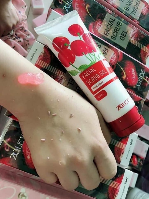 tẩy tế bào chết cherry dành cho face