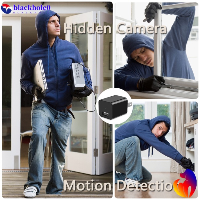 Máy Quay An Ninh Ẩn Gắn Tường HD 1080p Sạc Usb