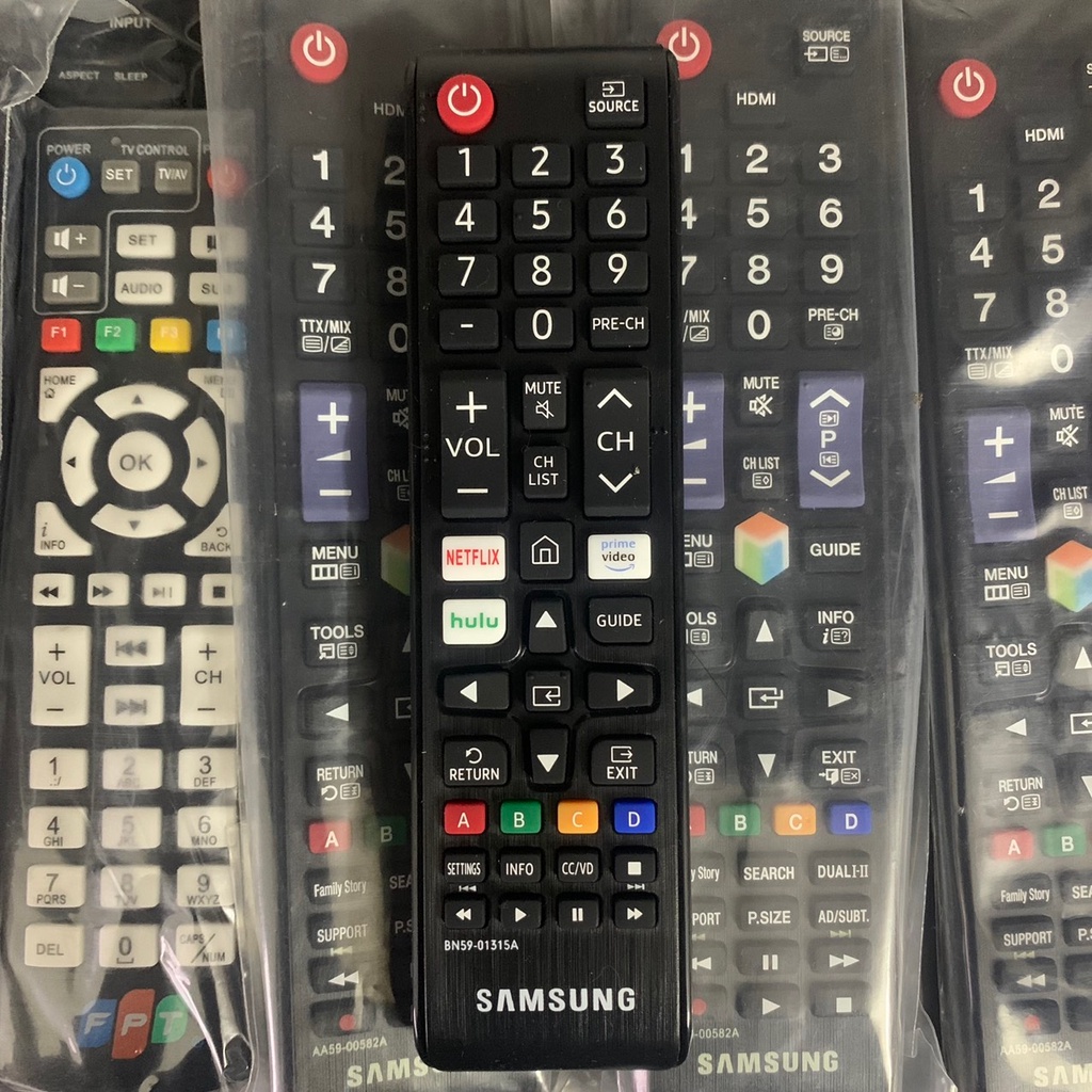 Điều khiển remote TV SAMSUNG đa năng cho tất cả các dòng 2k 4k LED đời mới