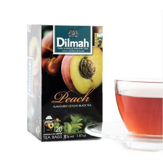 Trà Đào Dilmah Peach – hộp 30g/ 20 túi lọc