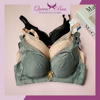 Áo ngực nữ nâng ngực không gọng, áo lót su đúc mút dày pvn179 queen bra