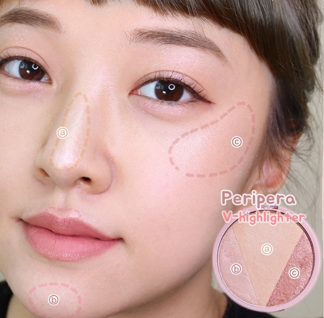 Phấn Bắt Sáng Peripera Ink V Highlighter