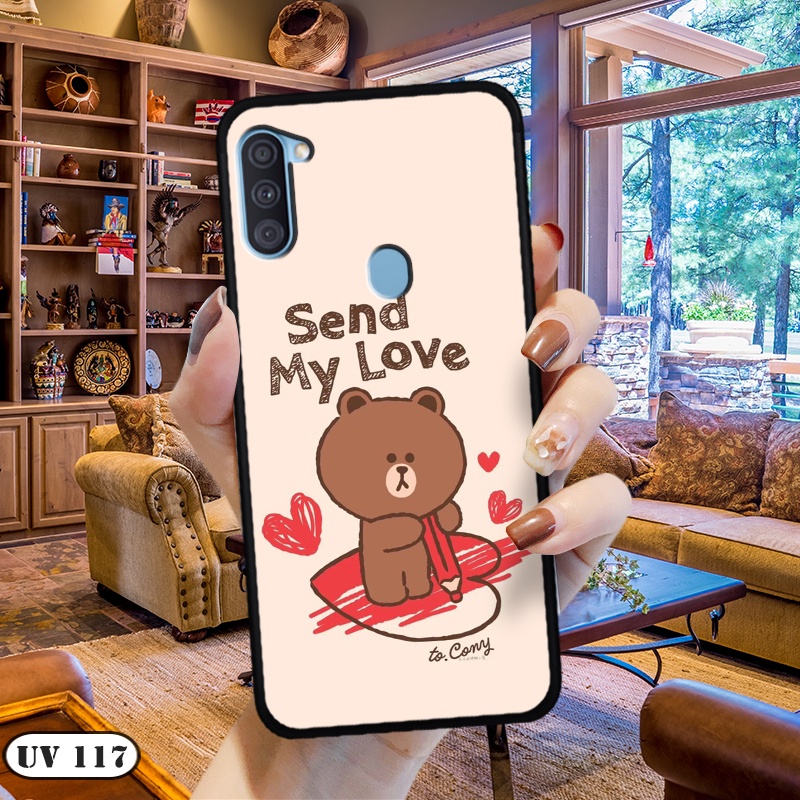 Ốp lưng điện thoại Samsung Galaxy A11 - viền dẻo