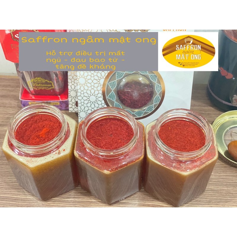 Saffron ngâm mật ong | BigBuy360 - bigbuy360.vn