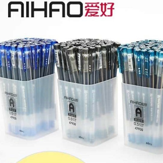 Bút Mực Nước AiHao Ngòi 0,5mm Đơn Giản, Bút Văn Phòng, Có Thể Thay Ngòi