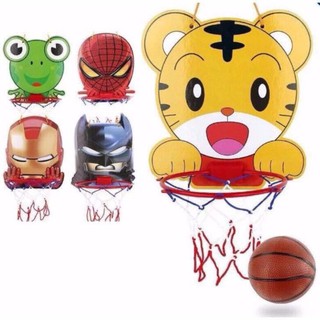 Bộ bóng rổ cho bé tập vận động kèm bóng và bơm