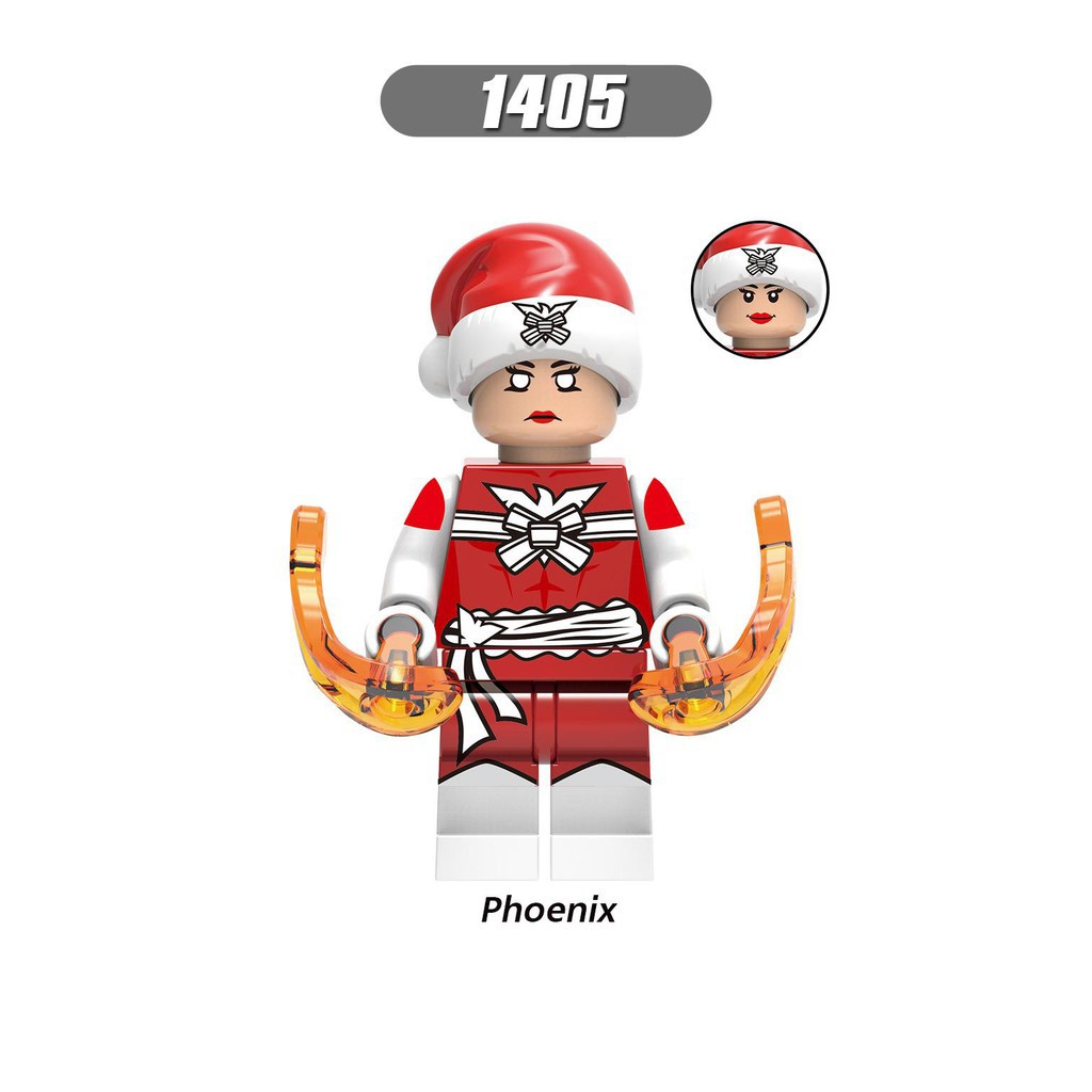Đồ Chơi Minifigures Avenger Phiên Bản Giáng Sinh Noel Ironman Steve Yeti Mẫu Mới Ra Siêu Đẹp X0275
