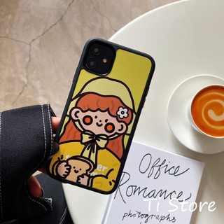Ốp Lưng Girl Yellow iP [ TI STORE ]