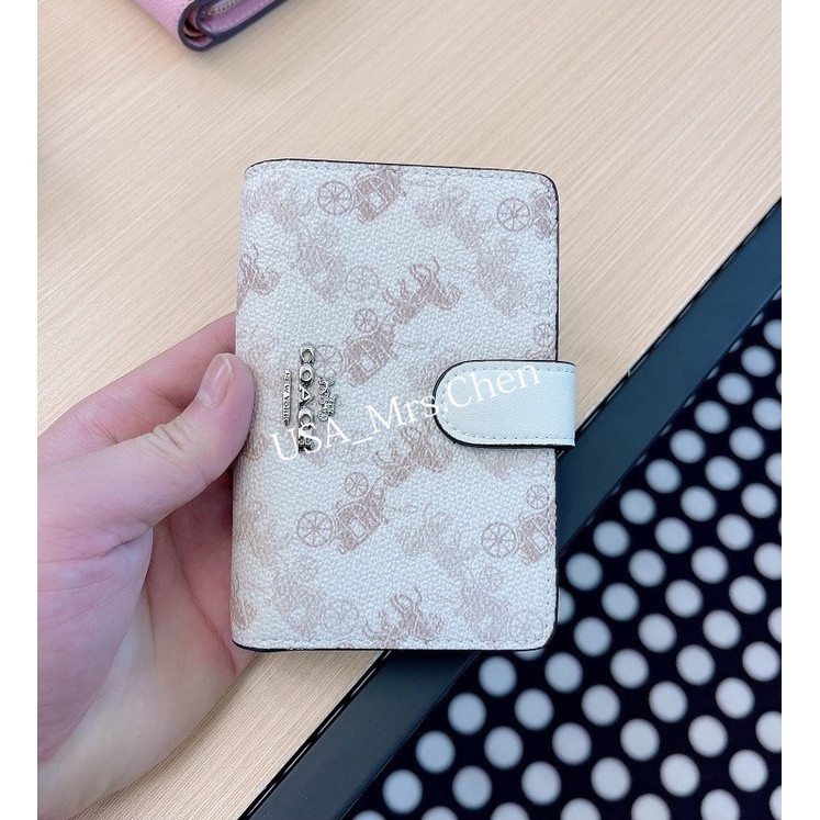 Túi Ví Nữ COACH, Ví Da Cao Cấp, Ví Gấp F53562