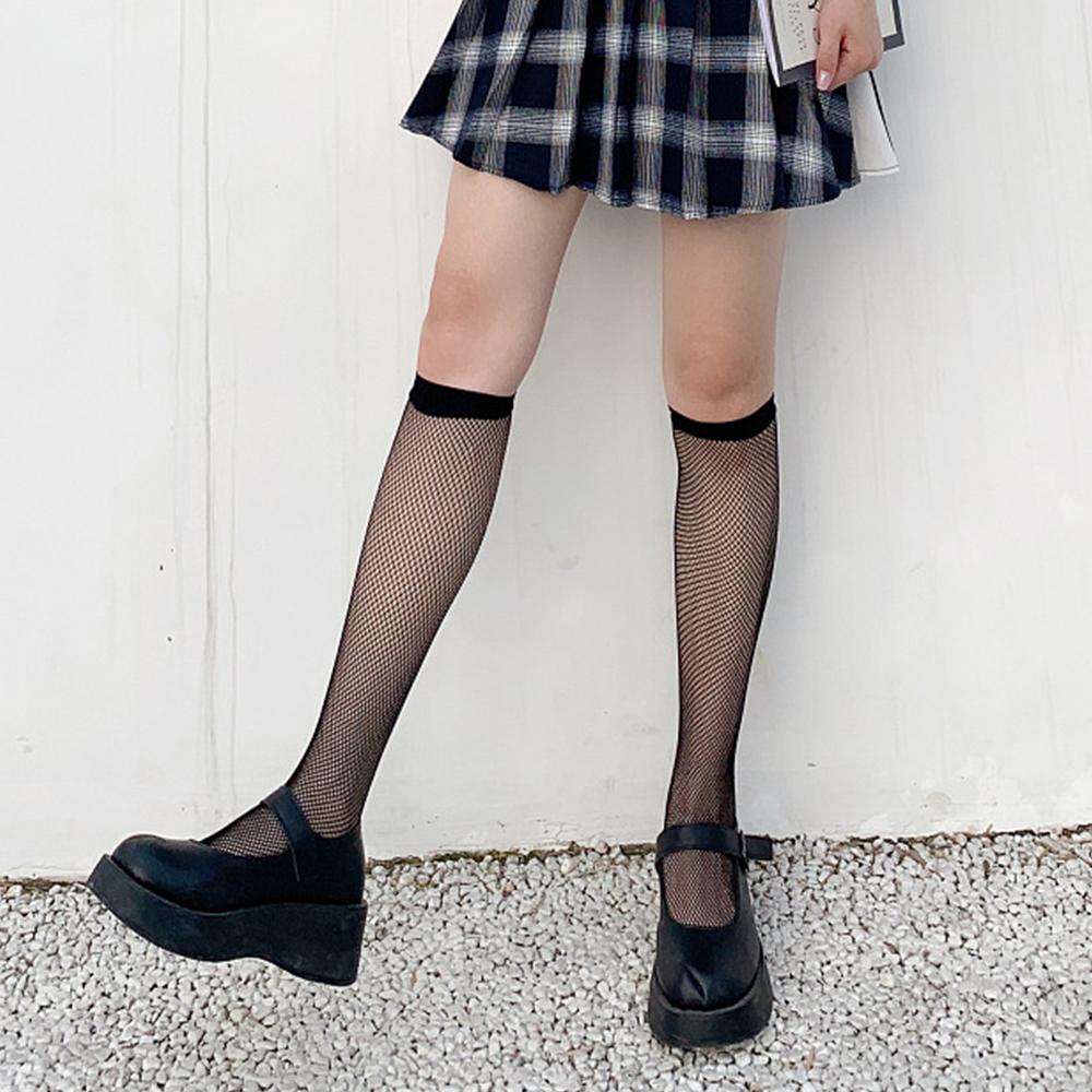 Vớ Lưới Cá Màu Trắng Đen Thời Trang