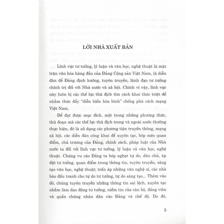 Sách - Xử Lý Thông Tin Sai Lệch, Xuyên Tạc Trên Lĩnh Vực Tư Tưởng, Lý Luận Và Văn Học, Nghệ Thuật