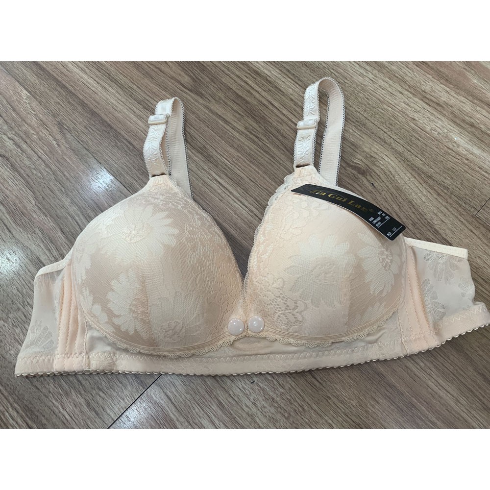 [SIZE 38,40,42] Áo ngực bầu và cho con bú không gọng có ren mặc được bầu và sau sinh có 3 size chống xệ thoáng mát mút