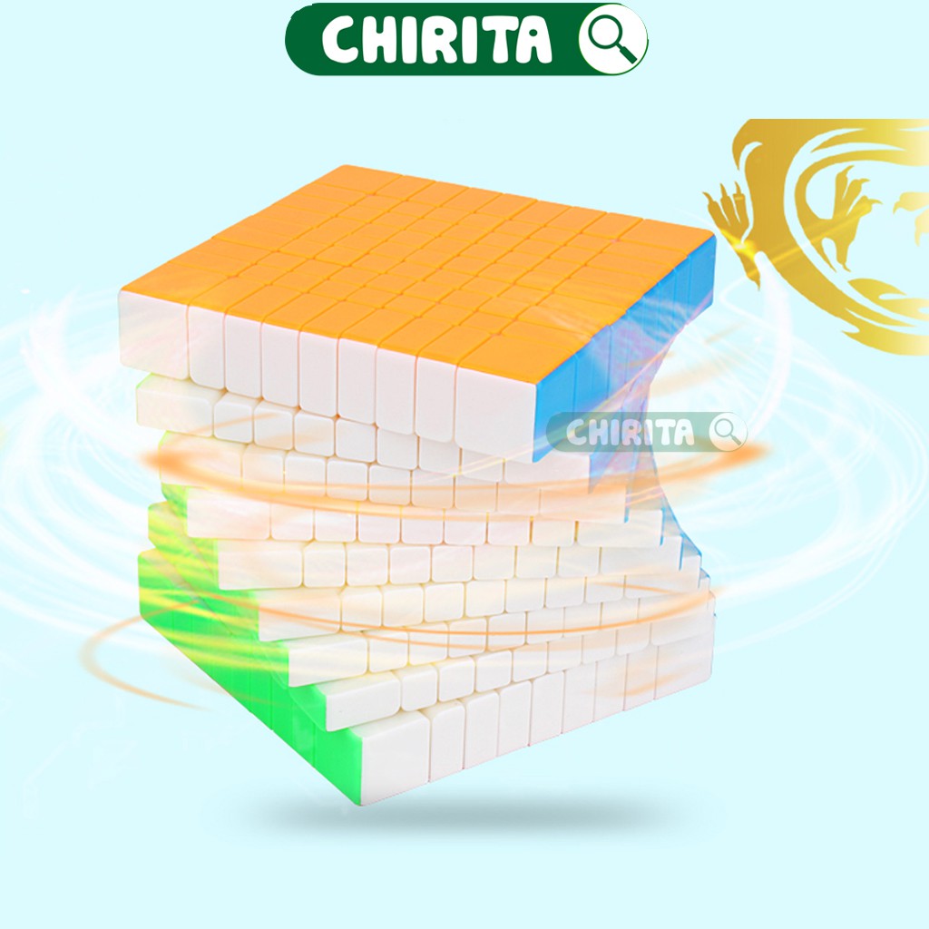 RUBIK 9x9 Không Viền LOẠI TỐT Xoay Tốc Độ - Đồ Chơi Trẻ Em CHIRITA (Shop có bán Rubik 3x3,..)