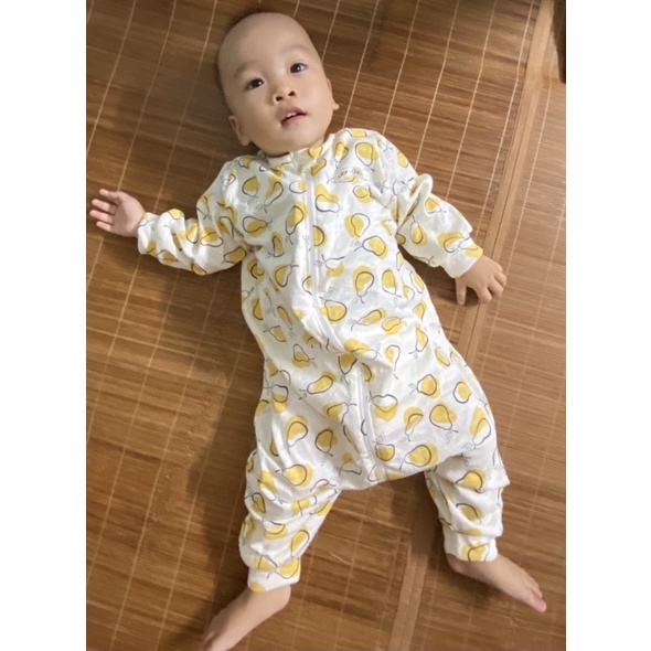 Túi ngủ cho bé body xuân hè cotton 1lớp CONCHIMkids