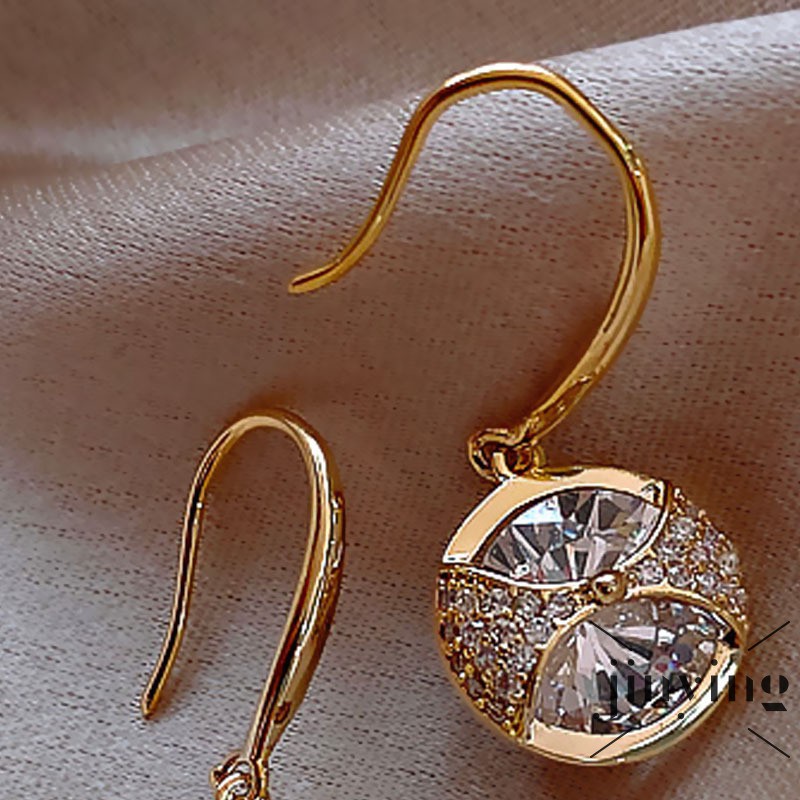 GETNOIVAS Khuyên Tai Dáng Dài Kiểu Dáng Độc Đáo Thanh Lịch Cho Nữ