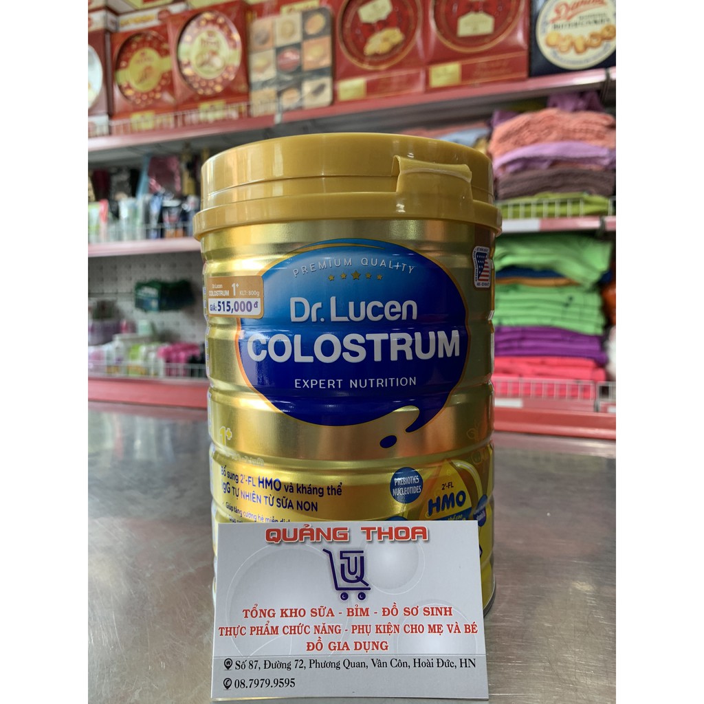 Sữa Dr.lucen Colostrum 1+ Hộp 800g