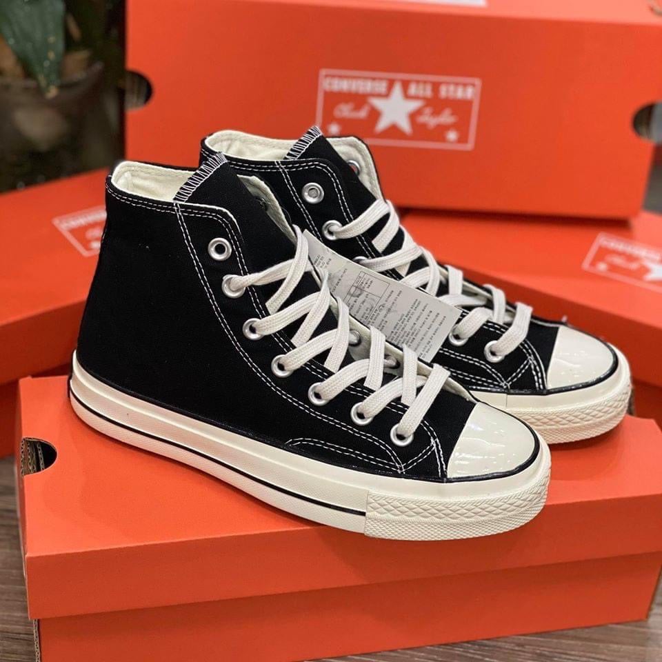 Giày Thể Thao CV Classic Màu Đen ⚡️FULL BOX BILL⚡️ giày sneaker Cv basic nam nữ siêu hot dễ phối đồ 2021